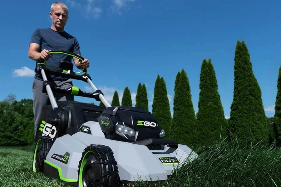 battery cordless lawn mower
